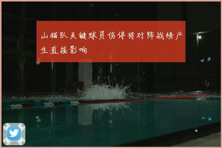 山猫队关键球员伤停将对阵战绩产生直接影响